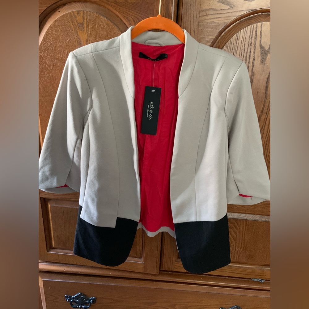 ark & co. Colorblock Blazer Jacket – Size Large – NWT